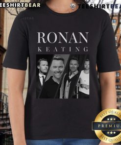 Official Ronan Keating 3 Ladies Tee featuring stylish design, perfect for fans of the singer and comfortable casual wear.
