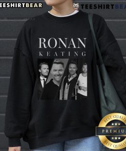 Alt Text: Official Ronan Keating 3 Sweatshirt featuring a stylish design, perfect for fans and casual wear enthusiasts.