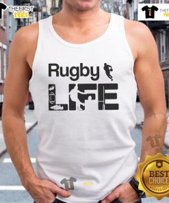 Official Rugby Life Tank Top in vibrant colors, perfect for fans and athletes showcasing their love for rugby.