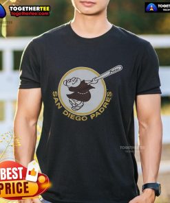 Official San Diego Padres '69 T-Shirt featuring vintage design and team logo, perfect for baseball fans and collectors.