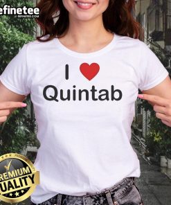 Official Sheryl Lee Ralph I Love Quintab Ladies Tee featuring a stylish design, perfect for fans and casual wear.