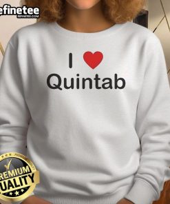 Alt Text: Official Sheryl Lee Ralph I Love Quintab Sweatshirt featuring vibrant design and comfortable fit for fans.