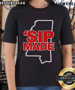 Alt Text: Official Sip Made Map Kelvin Bolden Ole Miss Rebels Ladies Tee showcasing vibrant design and team spirit.