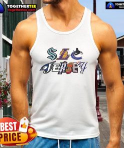 Official SLC Jersey logo on a stylish sports tank top, perfect for athletes and fans alike.