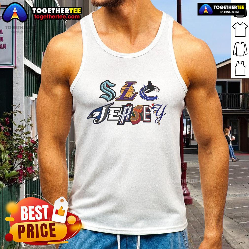 Official Slc Jersey Logo Sports Tank Top Official SLC Jersey logo on a stylish sports tank top, perfect for athletes and fans alike.