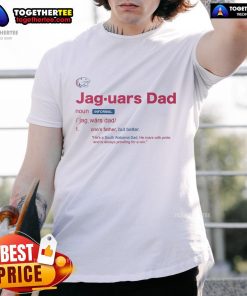 Official South Alabama Jaguars Dad Definition T-Shirt featuring a unique design celebrating dad life and team spirit.