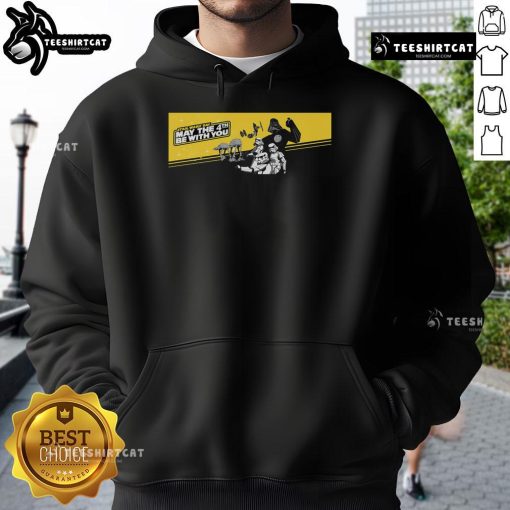 Official Star Wars Day May the 4th Be With You Hoodie featuring iconic Star Wars graphics and comfortable design.