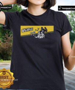 Official Star Wars Day May The 4th Be With You ladies tee featuring iconic designs celebrating Star Wars fandom.