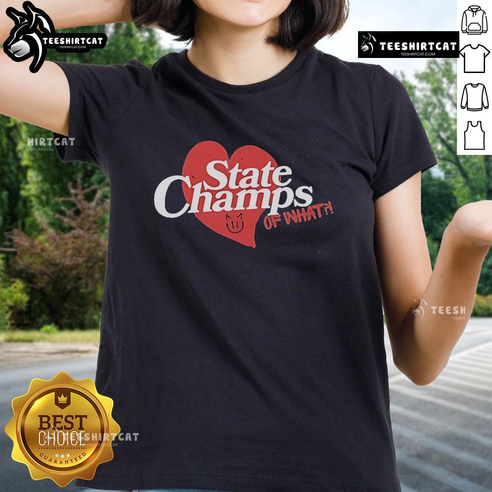 Official State Champs Kings Of What Ladies Tee