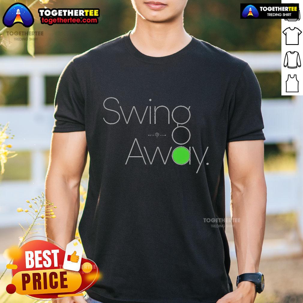 Official Swing Away Rotowear T Shirt Official Swing Away Rotowear T-Shirt featuring a stylish design, perfect for casual wear and sports enthusiasts.