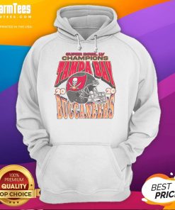 Official Tampa Bay Buccaneers Relaxed Hoodie showcasing team logo and design, perfect for fans and comfortable wear.