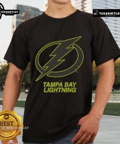 Official Tampa Bay Lightning Highlight Reel T-Shirt featuring team logo and vibrant graphics for fans and collectors.