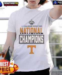 Alt Text: Official Tennessee Volunteers 2025 NCAA DI Women's Tennis National Champions T-Shirt featuring team colors and logo.