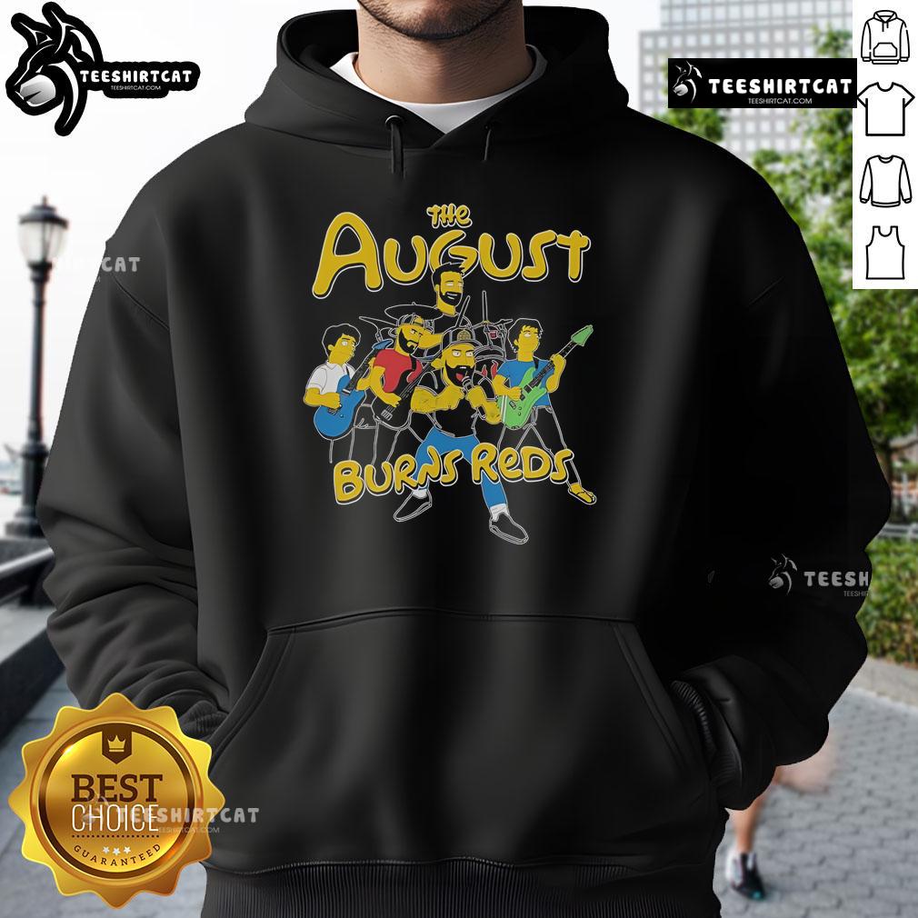 Official The August Burns Reds Band Hoodie Official August Burns Red band hoodie featuring logo design, perfect for fans of the metalcore music scene.