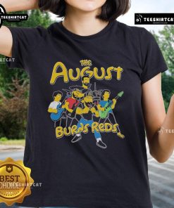 Alt Text: Official August Burns Red band ladies tee featuring logo design, perfect for fans of the metalcore music genre.