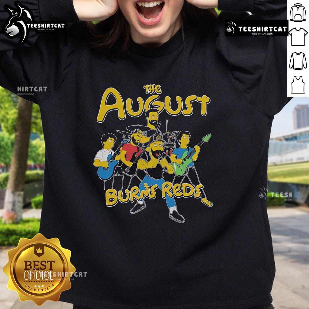 Official The August Burns Reds Band Sweatshirt Official August Burns Red band sweatshirt featuring logo and design, perfect for fans of the metalcore music scene.