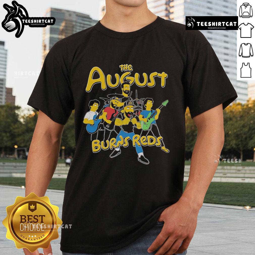 Official The August Burns Reds Band T Shirt Official August Burns Red band t-shirt featuring logo design, perfect for fans of the metalcore music genre.