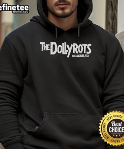 Official The Dolly Tots Los Angeles USA logo hoodie featuring a stylish design and vibrant colors for fans.