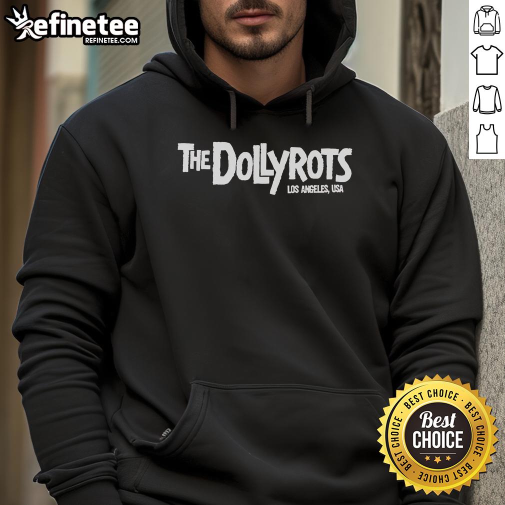 Official The Dollytots Los Angeles Usa Logo Hoodie Official The Dolly Tots Los Angeles USA logo hoodie featuring a stylish design and vibrant colors for fans.