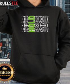 Alt Text: Official The Hold Steady Repeat Hoodie featuring a stylish design, perfect for fans of the band.