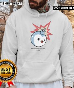 Official The Hundreds Pudgy Penguins x Adam Bomb Hoodie featuring vibrant graphics and a cozy design for streetwear enthusiasts.