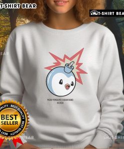 Official The Hundreds Pudgy Penguins x Adam Bomb sweatshirt featuring vibrant graphics and cozy design for streetwear lovers.