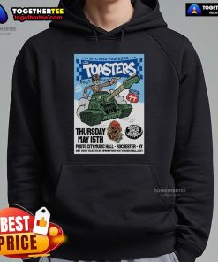 Official The Toasters NY Ska Pioneers Show Hoodie, May 15, 2025, featuring vibrant graphics and iconic band logo.