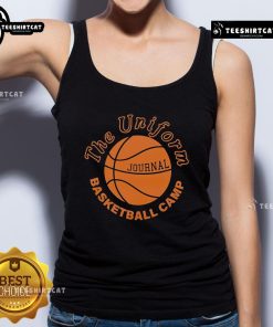 Official The Uniform Journal Basketball Camp Tank Top featuring a sporty design, perfect for summer training and games.