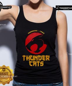 Official Thunder Cats 40th Anniversary Special Tank Top featuring iconic characters and vibrant colors for fans.
