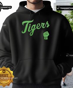 Official Tigers Mental Health Awareness Month 2025 Hoodie featuring vibrant colors and a supportive message for mental health.