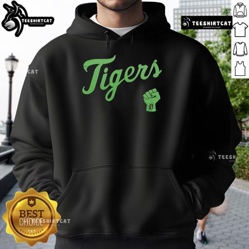 Official Tigers Mental Health Awareness Month 2025 Hoodie featuring vibrant colors and a supportive message for mental health.