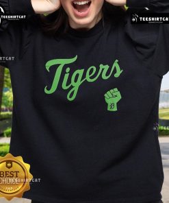 Official Tigers Mental Health Awareness Month 2025 sweatshirt in vibrant colors promoting mental health awareness.