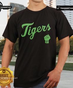 Official Tigers Mental Health Awareness Month 2025 T-Shirt featuring vibrant design and supportive messaging.