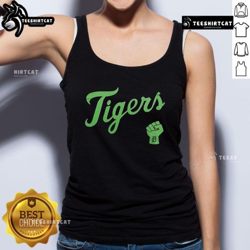 Official Tigers Mental Health Awareness Month 2025 tank top featuring vibrant graphics promoting mental health awareness.