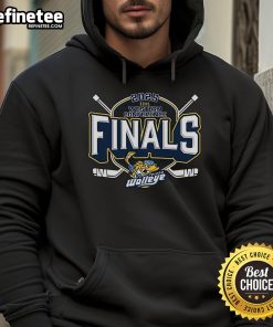 Alt Text: Official Toledo Walleye Buckner Western Conference Finals 2025 hoodie featuring team logo and vibrant design.