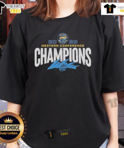 Official Toledo Walleye X 2025 ECHL Western Conference Champions special ladies tee featuring team logo and design.