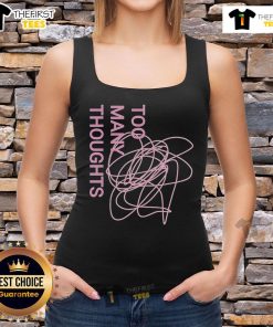 Official Too Many Thoughts Signature Refuse to Conform Tank Top in stylish design, perfect for casual wear.