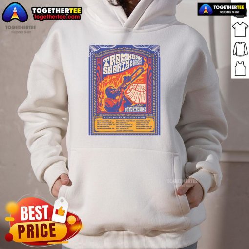 Official Troy Andrews Might Not Make It Home Tour 2025 hoodie featuring stylish design and vibrant colors.
