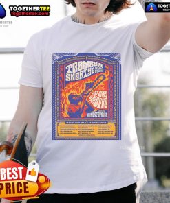 Official Troy Andrews Might Not Make It Home Tour 2025 T-Shirt featuring vibrant design and tour details.