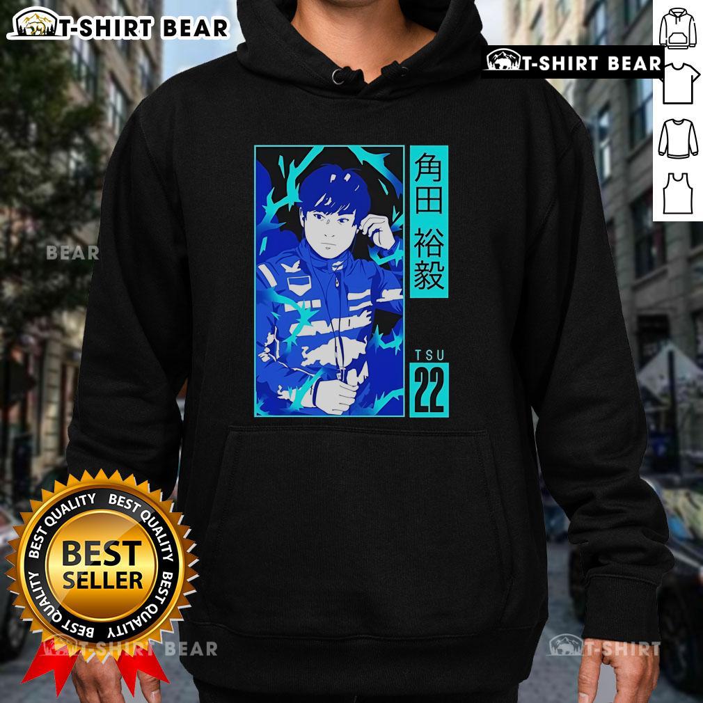 Official Tsunoda Yūki Power Tsu 22 Hoodie Alt Text: Official Tsunoda Yuki Power TSU-22 Hoodie featuring stylish design and vibrant colors for motorsport fans.