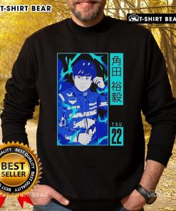 Alt Text: Official Tsunoda Yuki Power TSU-22 sweatshirt in stylish design, perfect for fans of motorsport and Formula 1.