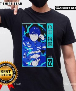 Official Tsunoda Yki Power Tsu 22 T-Shirt featuring vibrant design and racer details for fans of motorsport and F1.