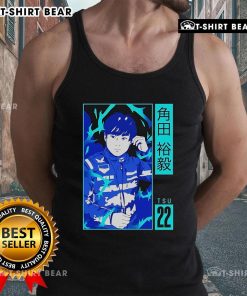Alt Text: Official Tsunoda Yuki Power TSU-22 tank top featuring a stylish design for racing fans and motorsport enthusiasts.