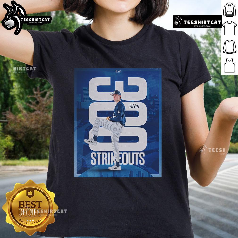 Official Tucker Alch Notched His 300th Career Strikeout In The Top Of The Third Inning Against PVAMU Ladies-Tee Official Tucker Alch notches his 300th career strikeout in the third inning against PVAMU Ladies Tee.