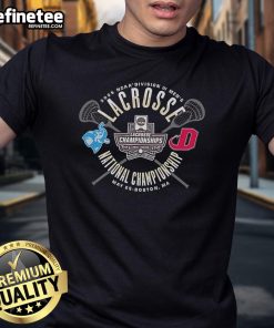 Official Tufts Jumbos vs Dickinson Red Devils NCAA Division III Men's Lacrosse Championship 2025 T-Shirt design