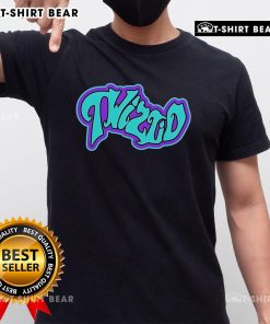 Alt Text: Official Twiztid Mostasteless 8 Bit Wavy Logo T-Shirt featuring vibrant graphics and unique retro design.