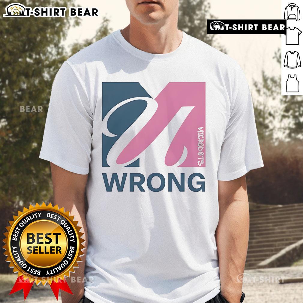 Official U Wrong Logo T Shirt Official U Wrong Logo T-Shirt featuring bold logo design on a stylish cotton fabric, perfect for casual wear.