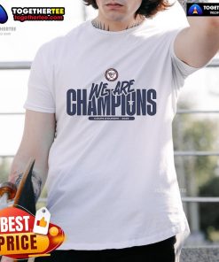 Alt Text: Official Ubb Rugby We Are Champions Coupe D'Europe 2025 T-Shirt featuring team logo and celebratory design.