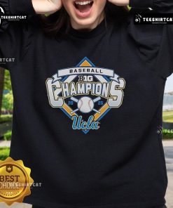 UCLA Bruins 2025 Big Ten Baseball Champions sweatshirt by Blue 84, featuring team colors and logo design.