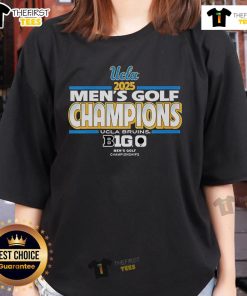 Official UCLA Bruins Men's Golf Big Ten Champs 2025 Tournament at the ladies tee, showcasing team spirit and sportsmanship.